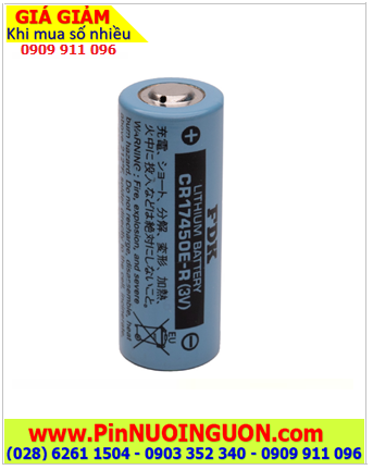 FDK CR17450E-R ; Pin nuôi nguồn FDK CR17450SE-R lithium 3v 4/5A 2200mAh _Xuất xứ NHẬT